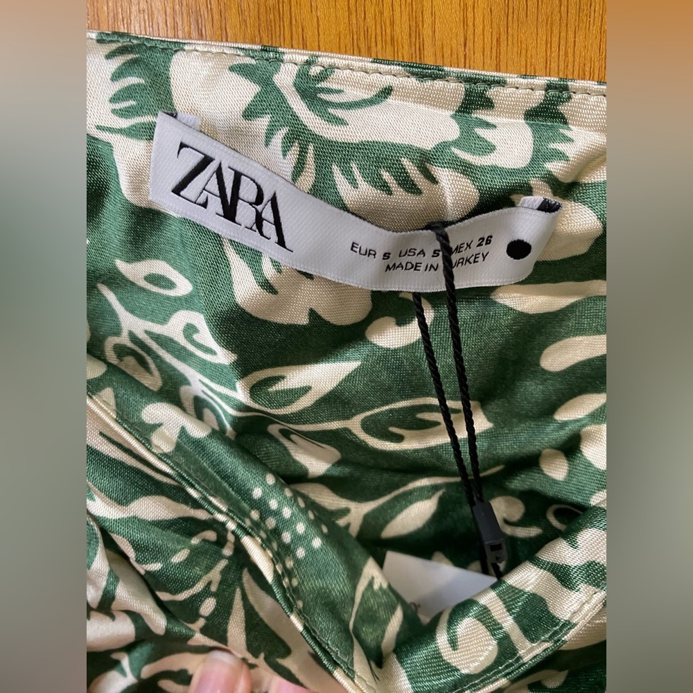 Zara Printed Midi Dress - Picture 5 of 5